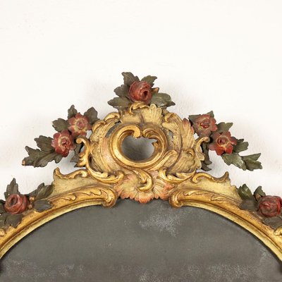 Carved Gilt Framed Mirror, Italy, Late 1800s-VMM-1351427