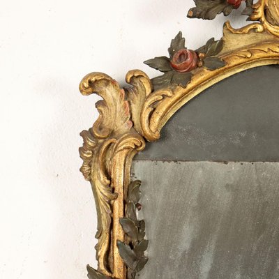 Carved Gilt Framed Mirror, Italy, Late 1800s-VMM-1351427