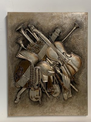 Carved Resin Attra Wall Art on Wood by Lam Lee-IJR-1394733