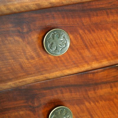 Carved Walnut and Burl Walnut Chippendale Sideboard from Testolini E Salviati, 1920s-NJV-568620