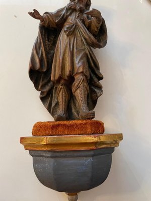 Carved Wood Figure of St. Joachim-SEI-1191414