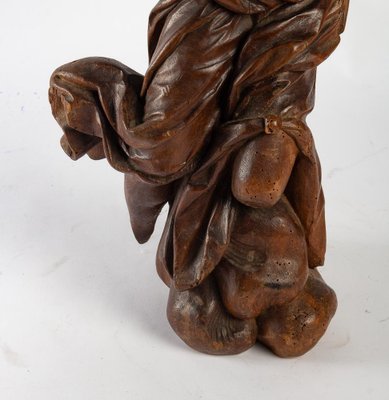 Carved Wood Sculpture, 19th Century-WFS-1061260