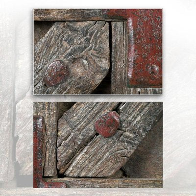 Carved Wood Shutter-NQ-624784