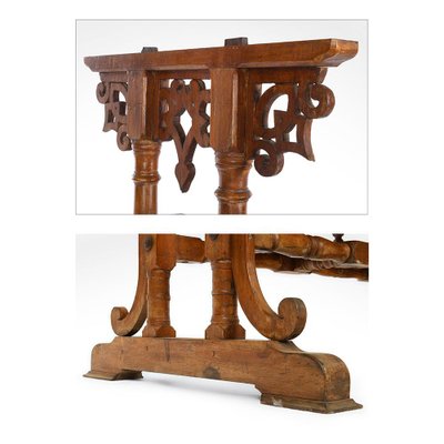 Carved Wooden Cradle, 1920s-NQ-738388