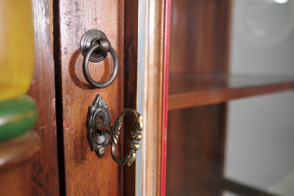 Carved Wooden Cupboard-KNM-1091573