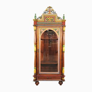 Carved Wooden Cupboard-KNM-1091573