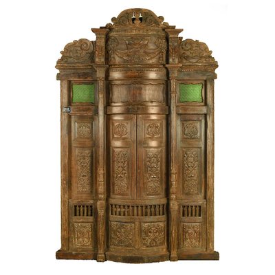 Carved Wooden Door, 1850s-NQ-653995