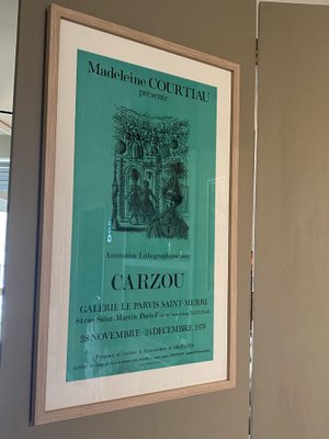 Carzou, 1978, Lithograph Poster, Framed-TEP-1310785