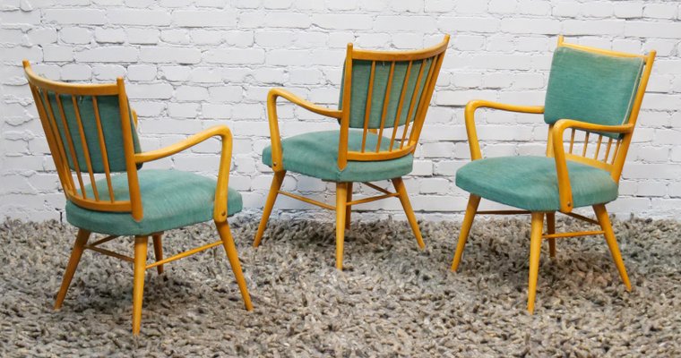 Casala Armchair with Rungs and Armrests, 1950s-QFD-1054009