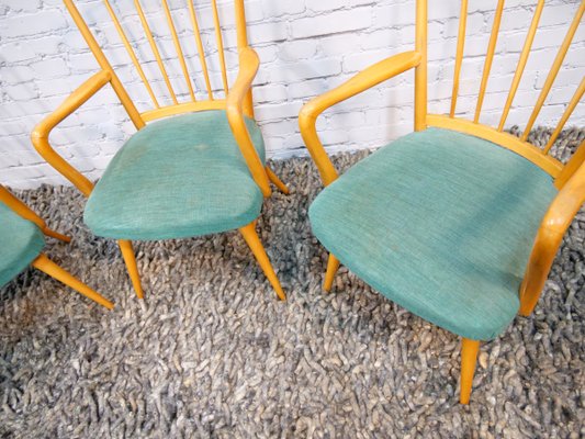 Casala Armchair with Rungs and Armrests, 1950s-QFD-1054009