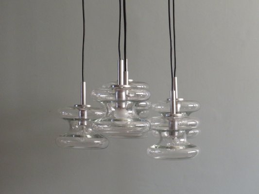 Cascade Chandelier from Doria Leuchten, Germany, 1960s-UKG-1057120