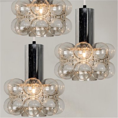 Cascade Light Fixture with Five Pedant Lights by Helena Tynell, 1960s-VDW-653614