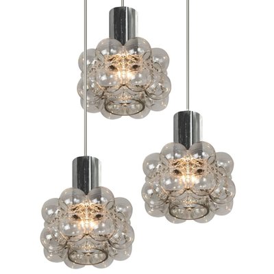 Cascade Light Fixture with Five Pedant Lights by Helena Tynell, 1960s-VDW-653614