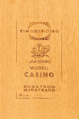 Casino Side Table by Sven Engström & Gunnar Myrstrand for Tingströms-SC-1142642