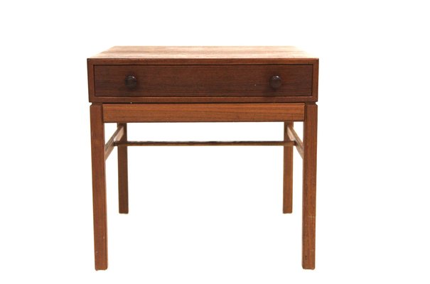 Casino Teak Bedside Table from Engström & Myrstran, Sweden, 1960s-GEK-1748070