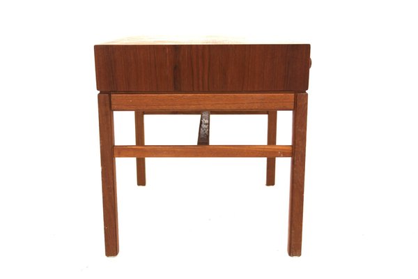 Casino Teak Bedside Table from Engström & Myrstran, Sweden, 1960s-GEK-1748070