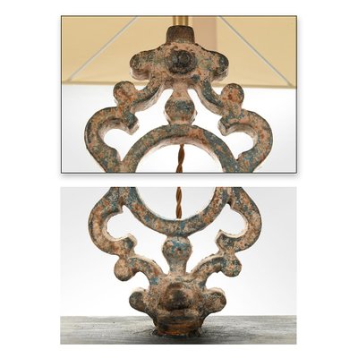 Cast Iron Balustrade Lamp-NQ-624814