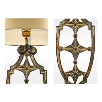 Cast Iron Balustrade Lamp-NQ-624772