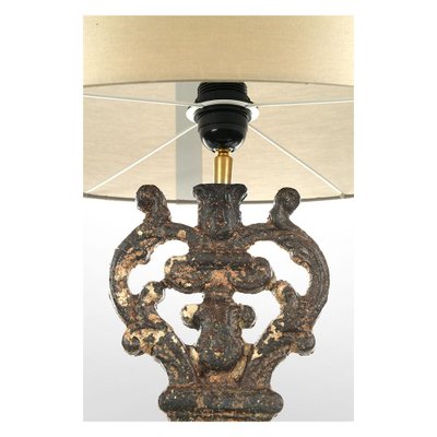 Cast Iron Balustrade Lamp-NQ-624817