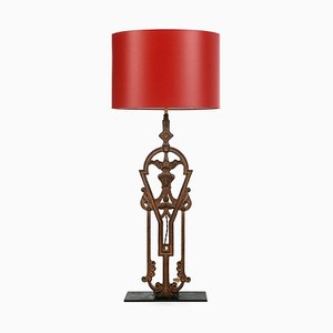 Cast Iron Balustrade Lamp-NQ-690077