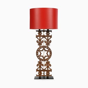 Cast Iron Balustrade Lamp-NQ-690088