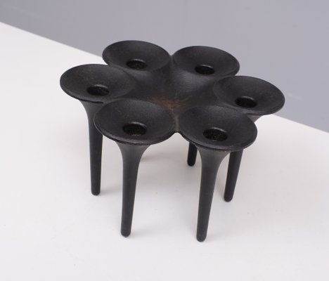 Cast Iron Candleholder from Holmgren Illums Bolighus, Denmark, 1968-GCG-1779545