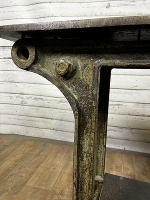 Cast Iron Console Table-GUH-1749091