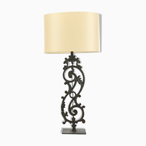 Cast Iron Floor Lamp, 1920s-NQ-569570