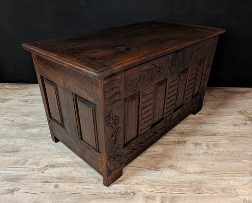 Catalan Chest in Walnut, Late 17th Century-IBO-1783536