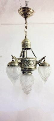 Catalan Modernist Ceiling Lamp, 1930s-RGF-964963