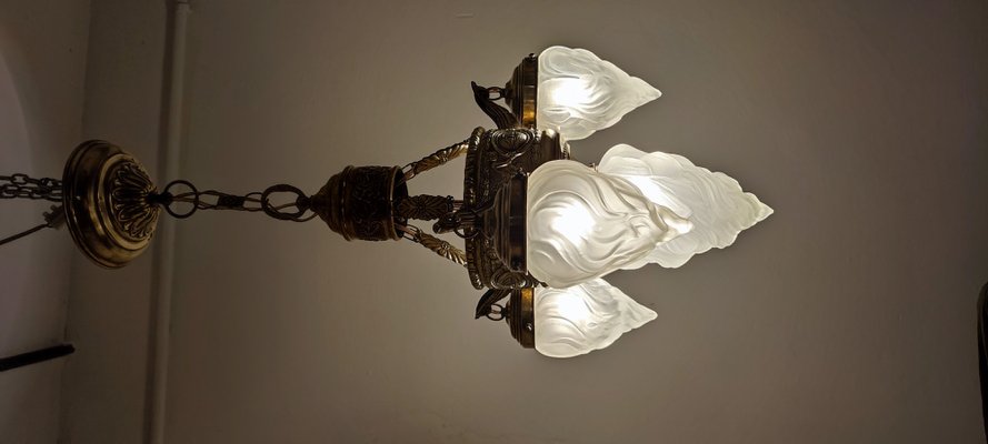 Catalan Modernist Ceiling Lamp, 1930s-RGF-964963