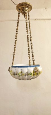 Catalan Modernist Ceiling Lamp, Spain, 1930s-RGF-1312185