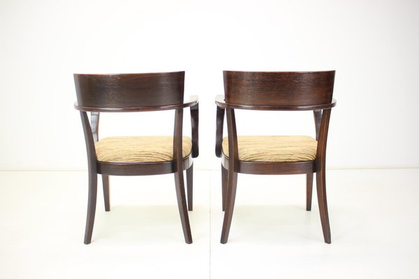 Catalog H-224 Chairs by Jindřich Halabala, Czechoslovakia, 1930s, Set of 4-TZ-1329338