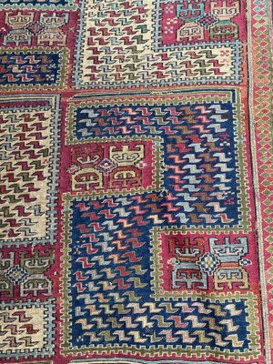 Caucasian Verneh Embroidered Kilim-YMM-1061754