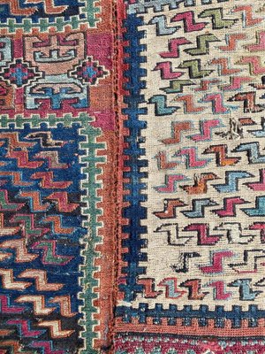 Caucasian Verneh Embroidered Kilim-YMM-1061754