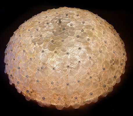 Ceiling Flower Lamp by Barovier & Toso, 1990s-OVO-1738338