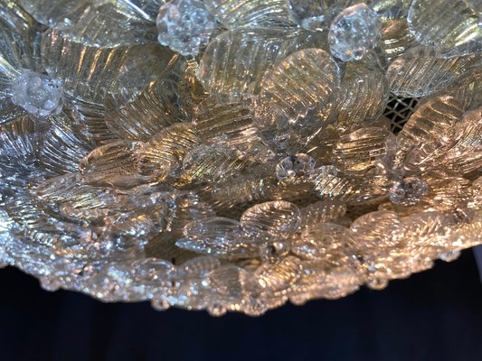 Ceiling Flower Lamp by Barovier & Toso, 1990s-OVO-1738338