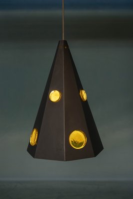 Ceiling Lamp attributed to Svend Aage Holm Sørensen, Denmark, 1960s-HGA-1720383