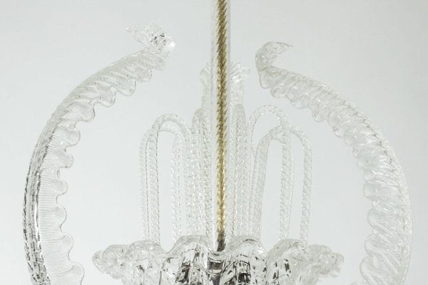 Ceiling Lamp by Fritz Kurz for Orrefors, 1940s-NL-1425871