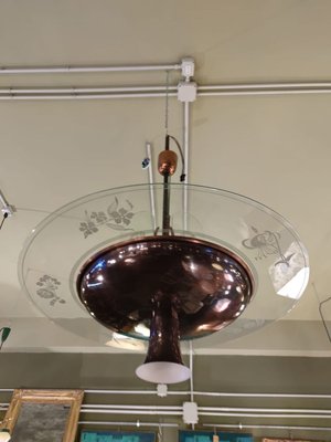 Ceiling Lamp by Pietro Chiesa for Fontana Arte-QLH-909176