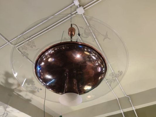 Ceiling Lamp by Pietro Chiesa for Fontana Arte-QLH-909176