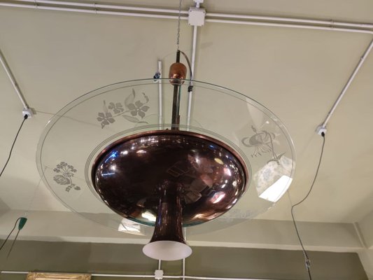 Ceiling Lamp by Pietro Chiesa for Fontana Arte-QLH-909176