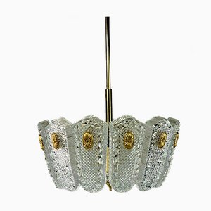 Ceiling Lamp from Orrefors, 1960s-EJL-1062888