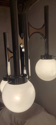 Ceiling Lamp from Sciolari, Italy, 1970s-RGF-1050774