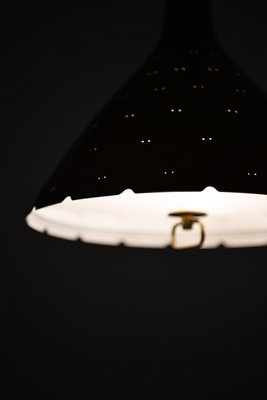 Ceiling Lamp in Brass and Glass attributed to Paavo Tynell, 1950s-SC-1803262