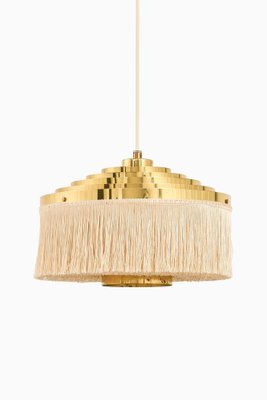 Ceiling Lamp in Brass and Silk Fringes by Hans-Agne Jakobsson, 1950s-SC-1796796