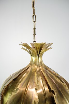 Ceiling Lamp in Brass attributed to Sven Aage Holm Sørensen, 1960s-UY-1813958