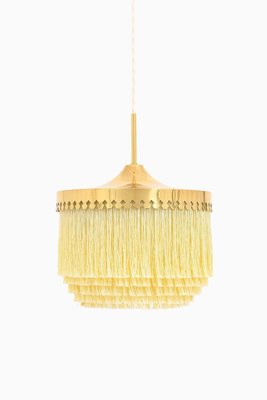 Ceiling Lamp in Brass, Silk Fringes attributed to Hans-Agne Jakobsson, 1965-SC-2035083