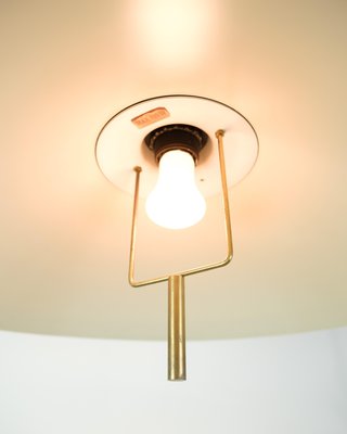 Ceiling Lamp in Brass with Counterweight Pendant attributed to Lyfa, 1960s-UY-1813960