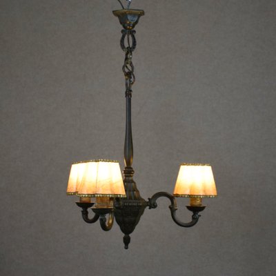 Ceiling Lamp in Casted Bronze, Sweden, 1930s-RNM-1447004